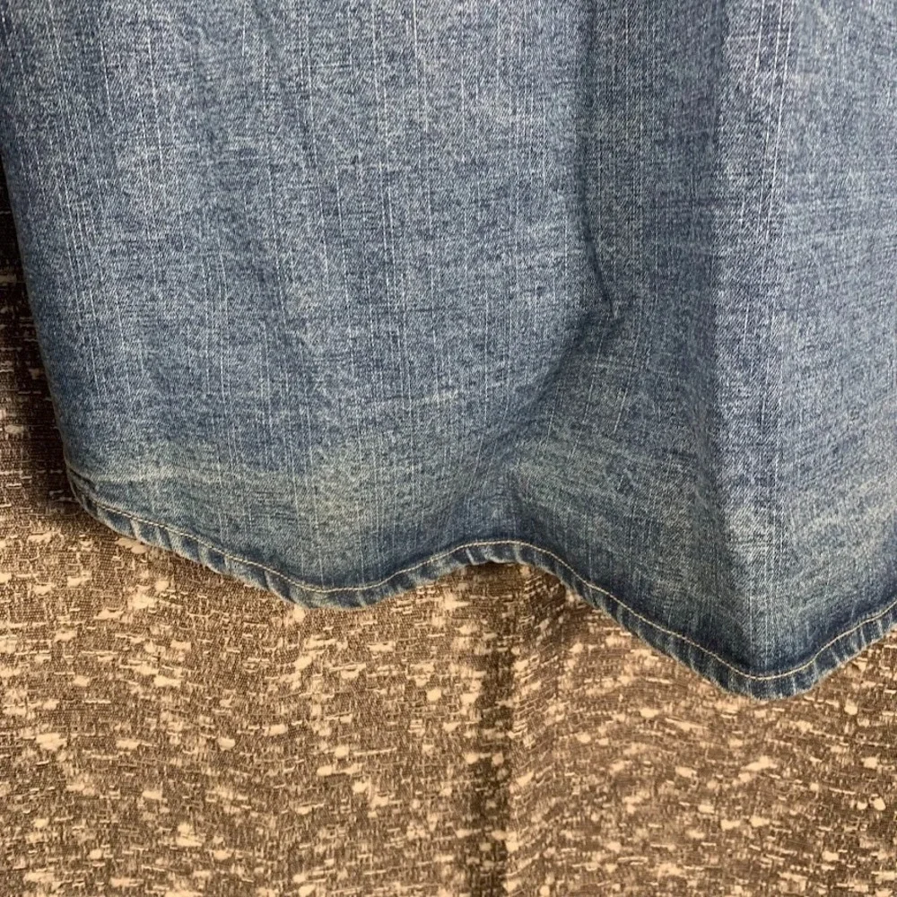 Vtg 80s Levis Denim Shirt Medium America Original Sweater Tag Trailerworld Promo